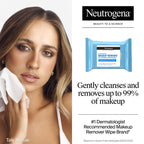 Neutrogena Makeup Remover Cleansing Towelettes, Fragrance Free - 21 ct