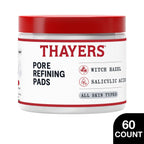 Thayers Natural Remedies Pore Refining Face Pads with Witch Hazel and Salicylic Acid - 60ct