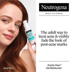 Neutrogena Evenly Clear Acne Gel Face Moisturizer with Salicylic Acid - 1.7 fl oz