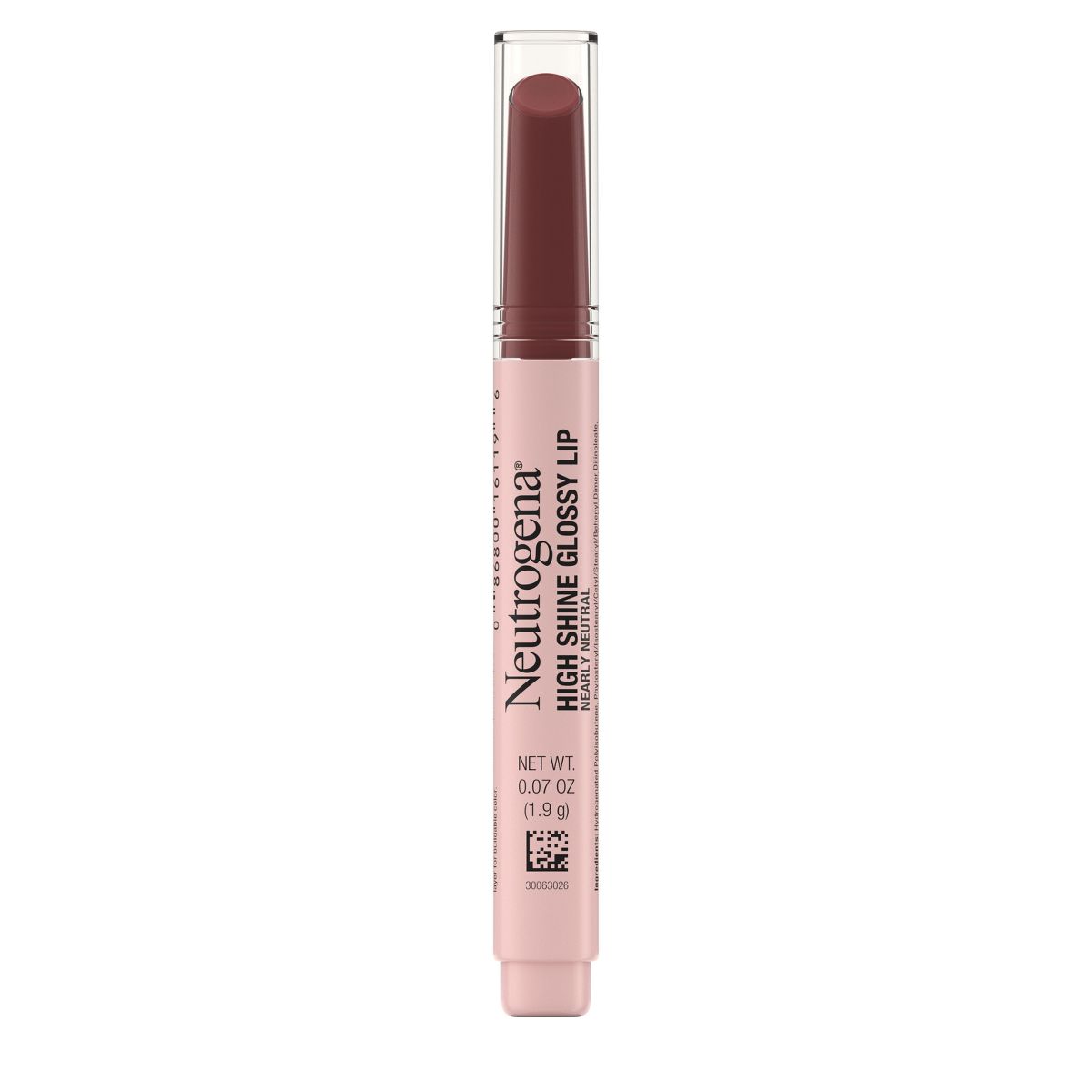 Neutrogena High Shine Glossy Lip Balm - Balm Temptation - 0.07oz