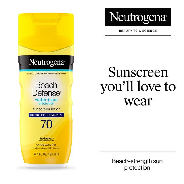 Neutrogena Beach Defense Lotion - Twin Pack - SPF 70