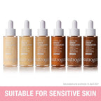 Neutrogena Healthy Skin Sensitive Skin Serum Foundation with Color Correcting, Pore Minimizing & Buildable Coverage - 01 Light