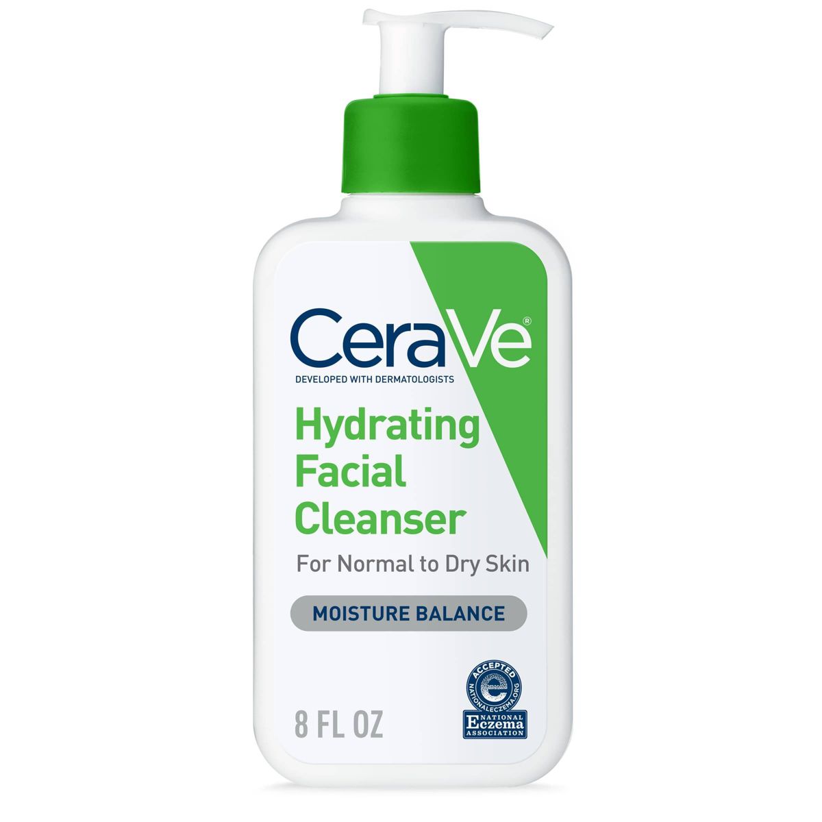 CeraVe Hydrating Face Wash with Hyaluronic Acid and Glycerin for Normal to Dry Skin - 12 fl oz