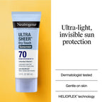 Neutrogena Ultra Sheer Sunscreen - SPF 70 - 2pk/6 fl oz