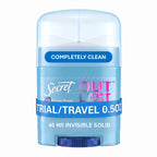 Secret Outlast Xtend Completely Clean Mini Invisible Solid Antiperspirant and Deodorant - Travel Size - 0.5oz