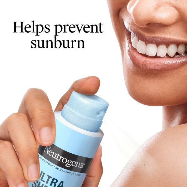Neutrogena Ultra Sheer Body Mist Sunscreen Spray - Lightweight - Water Resistant - SPF 70 - Twin Pack - 5oz