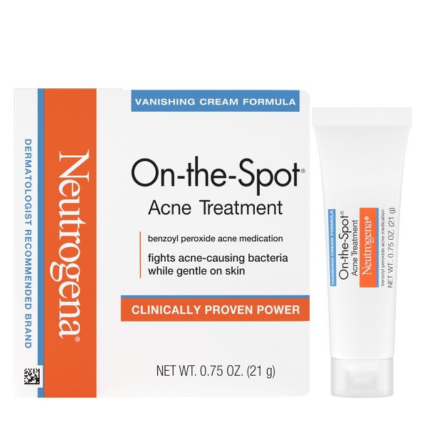 Neutrogena On-The-Spot Acne Treatment with Benzoyl Peroxide - 0.75oz
