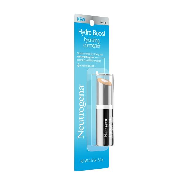 Neutrogena Hydro Boost Hydrating Concealer Stick with Hyaluronic Acid for Dry Skin - 10 Fair - 0.12oz