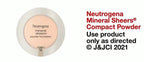 Neutrogena Mineral Sheers Compact Powder Foundation, Lightweight & Oil-Free - 10 Classic Ivory - 0.34oz