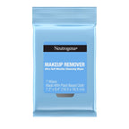 Neutrogena Makeup Remover Wipes - Ultra Soft Micellar Facial Cleansing - Travel Pack - 7ct