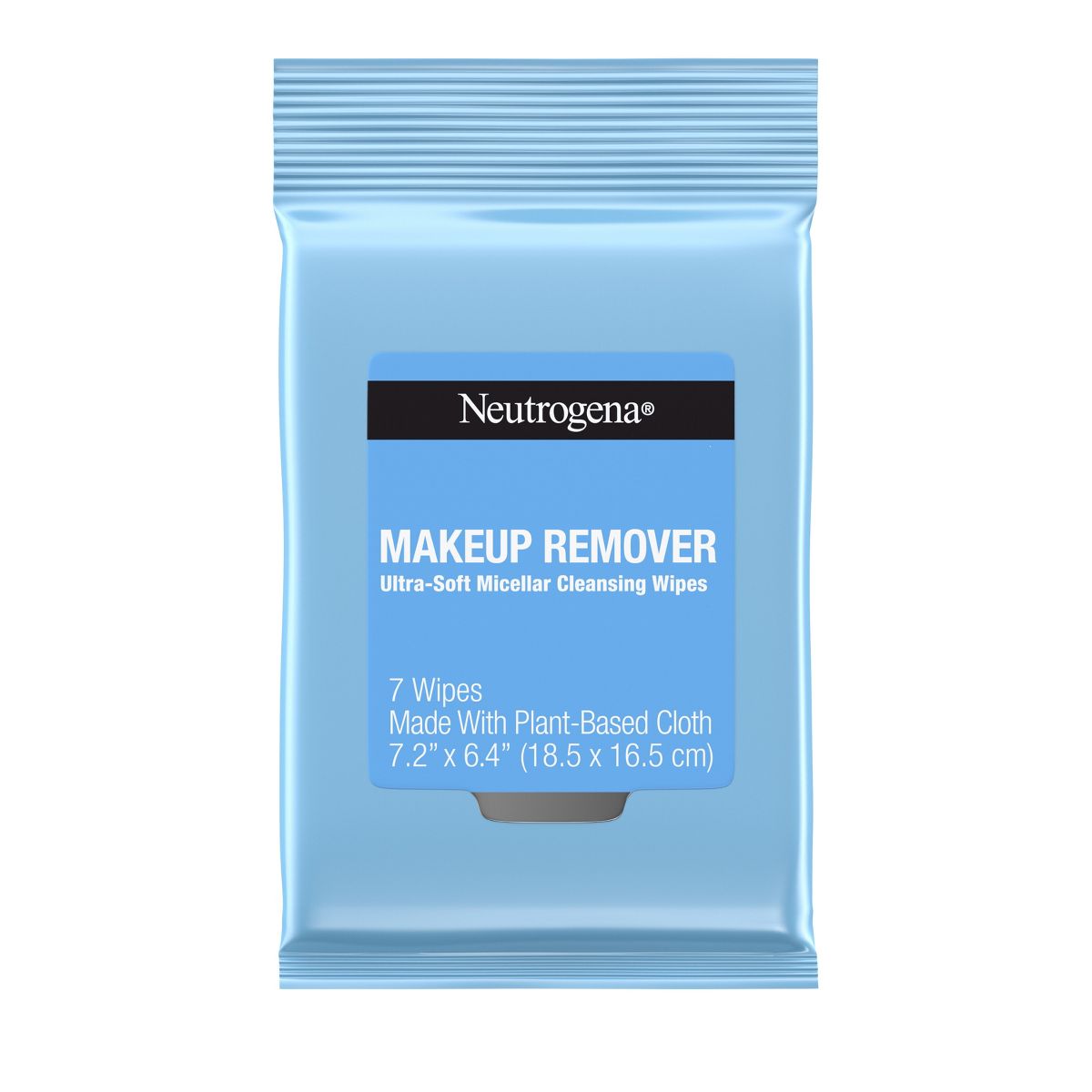 Neutrogena Makeup Remover Wipes - Ultra Soft Micellar Facial Cleansing - Travel Pack - 7ct