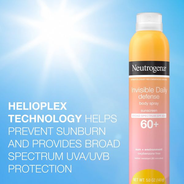 Neutrogena Invisible Daily Defense Sunscreen Spray - SPF 60 - 5oz