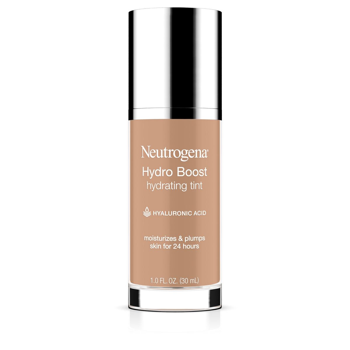 Neutrogena Hydro Boost Hydrating Tint Liquid Foundation with Hyaluronic Acid, Moisturizing & Lightweight Water Gel Formula - 10 Classic Ivory