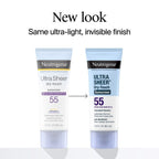 Neutrogena Ultra Sheer Dry Touch Sunscreen Lotion, SPF 55, 3oz