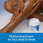 CeraVe Moisturizing Face & Body Cream with Pump for Normal to Dry Skin - 16 fl oz