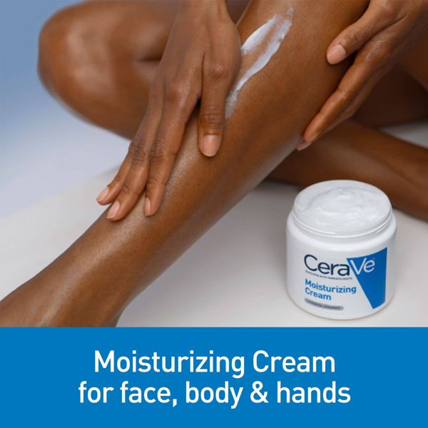 CeraVe Moisturizing Face & Body Cream with Pump for Normal to Dry Skin - 16 fl oz