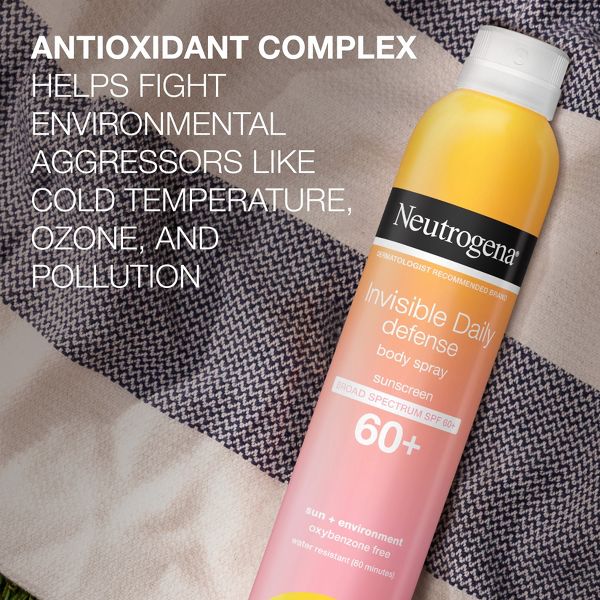 Neutrogena Invisible Daily Defense Sunscreen Spray - SPF 60 - 5oz