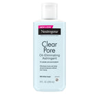 Neutrogena Clear Pore Oil-Eliminating Facial Astringent, Pore Clearing Treatment for Acne-Prone Skin - 8 fl oz